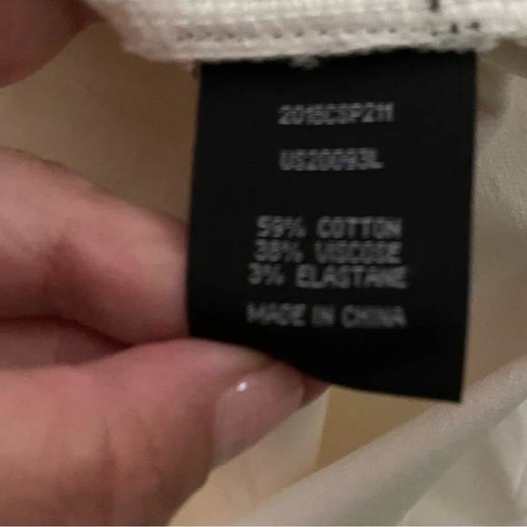 Universal Standard White High Rise Skinny Seine Jeans Women’s Plus Size 36 NEW - Picture 10 of 11